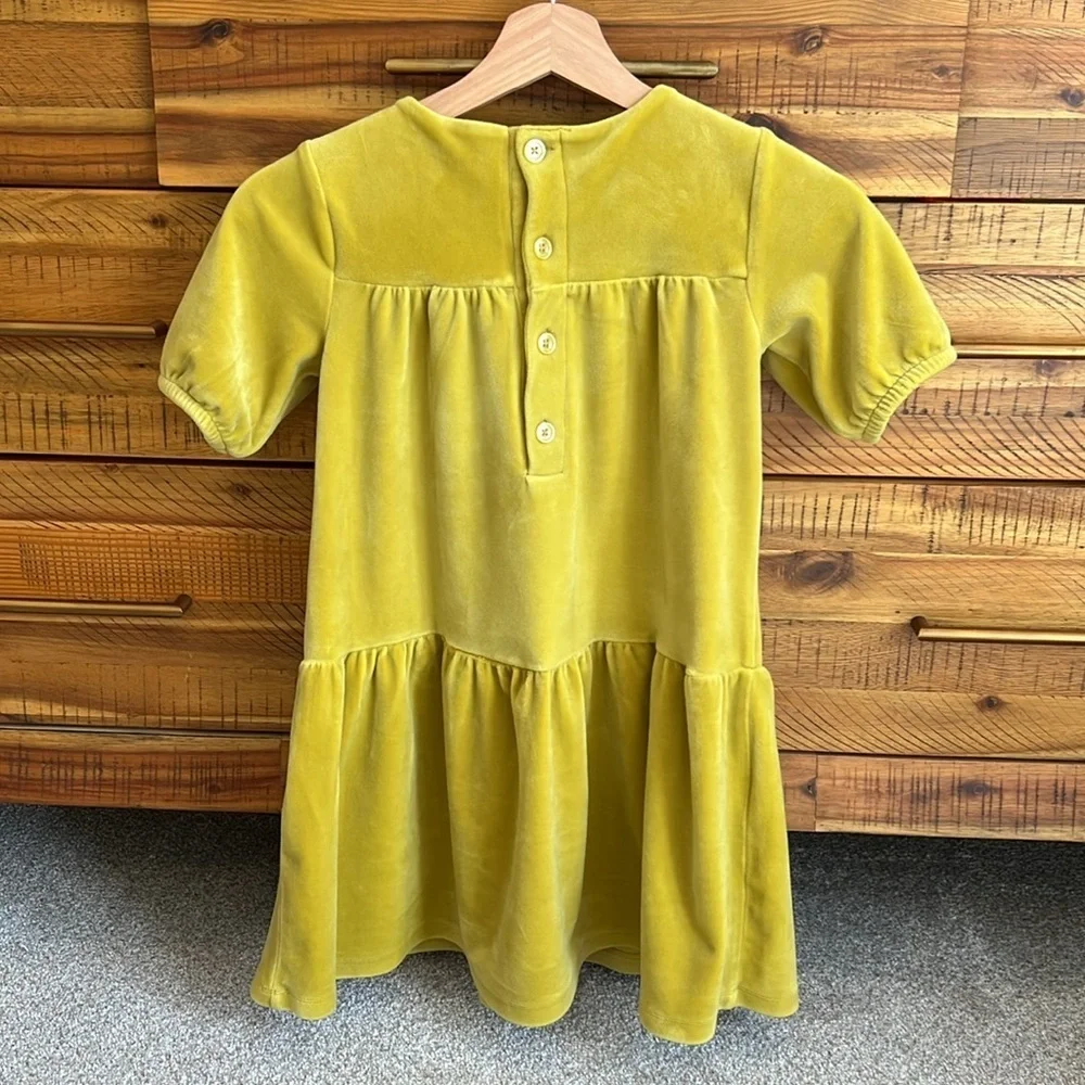 Hanna Andersson Recycled Velour Twirl Dress